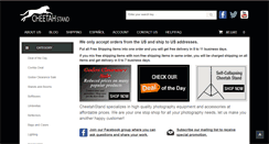 Desktop Screenshot of cheetahstand.com